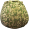 Camo Lime Faux Suede