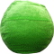 Green Plush Fur Fabric