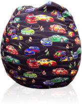 Custom Cars Fabric  bean bag