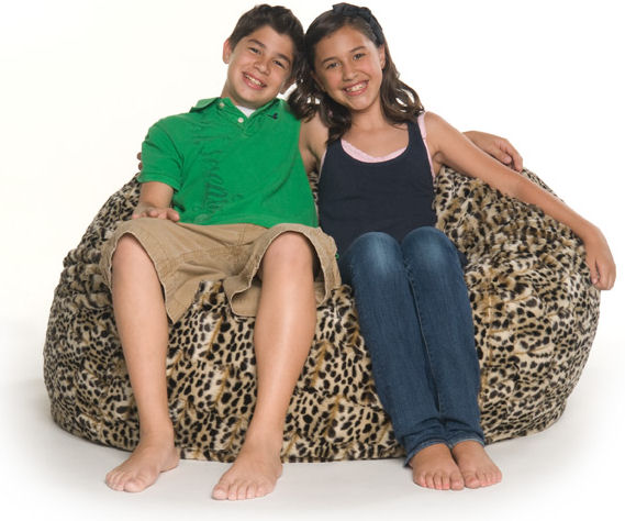 Cheetah Girl Boy Bean Bag