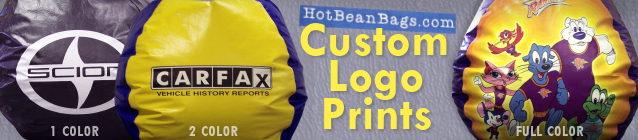 Custom Print Logo Bean Bags