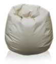 Satin Vinyl Bean Bag Chair