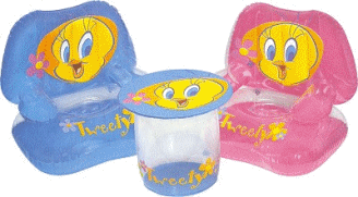 Tweety Bird Infatable Set