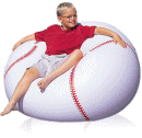 Baseball Bean(Less) Bubble Chairs