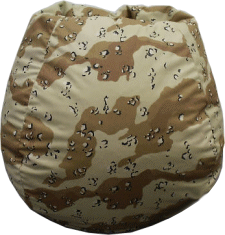desert, camouflage, camoflauge, camo, fabric, desert storm, bean bag, chair