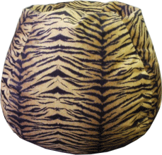 Tiger Print Bean Bag Chair