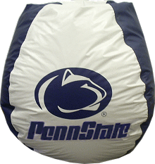 penn, state, nittany, lions, pennsylvania, university, bean bag chair