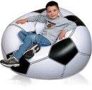Soccer Ball Bean(Less) Bubble Chair