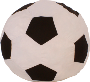 soccer ball, soccerball, soccer, ball, foam, fuf, foof, chair, sports