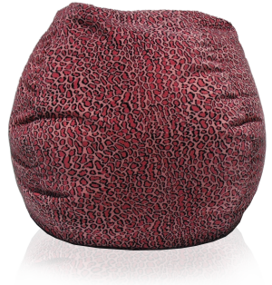 Bobcat Print Bean Bag Chair