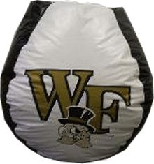 wake forest, university, demon, deacons, wfu, ban bag chair, forrest