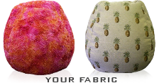 Custom Fabric Beanbags